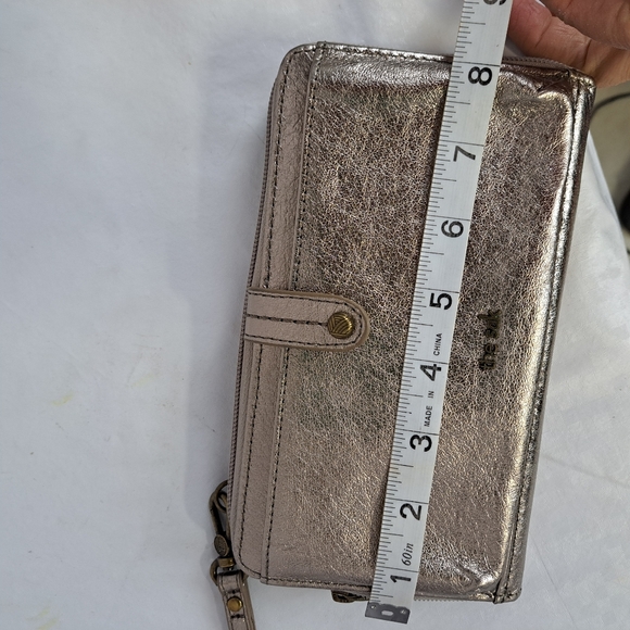 The Sak Iris 3 in 1 Metallic Wallet Wristler Crossbody Bag - Picture 5 of 11